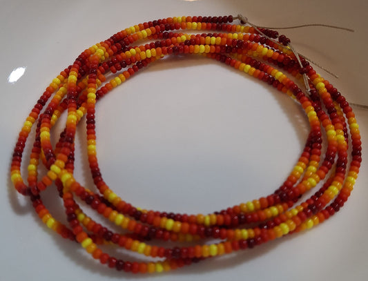 Flame Waist Beads